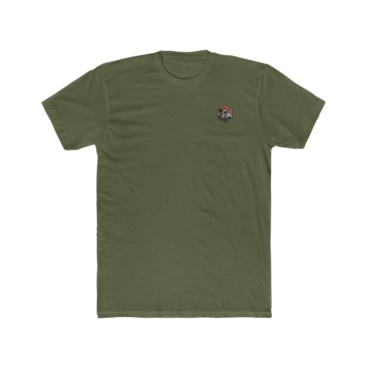 Von Overen German Shepherds Men's Cotton Crew Tee