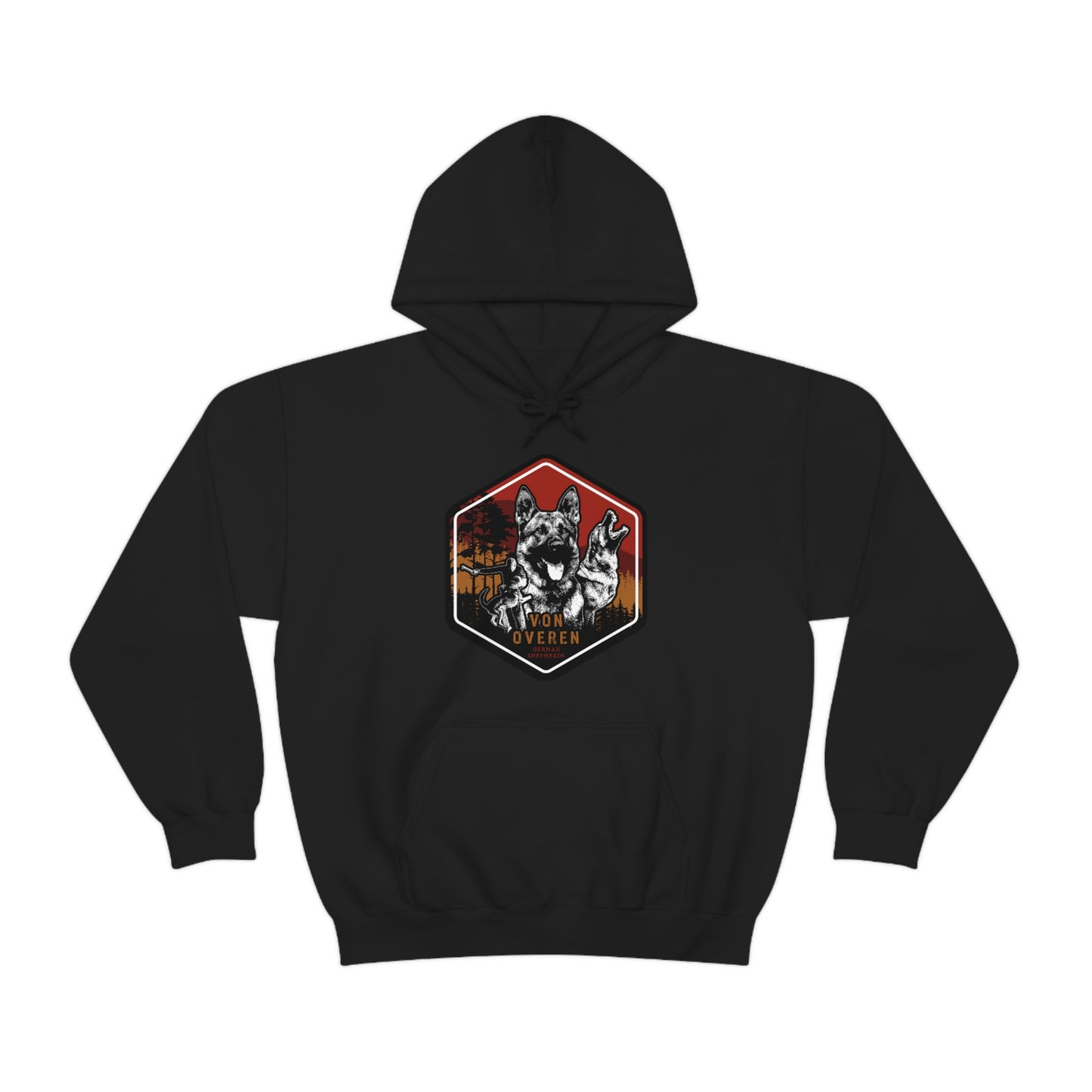 Von Overen German Shepherds Unisex Heavy Blend™ Hooded Sweatshirt