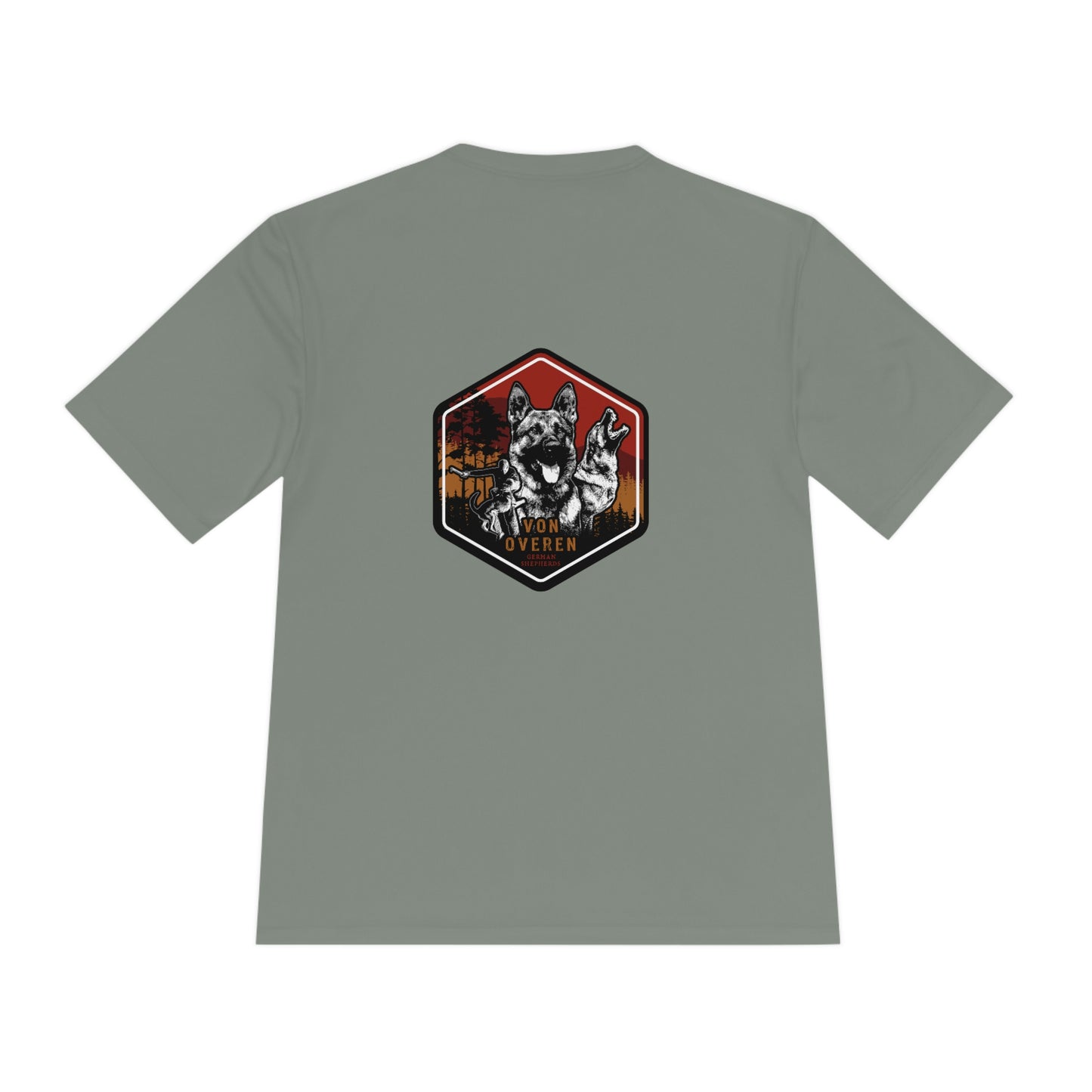Von Overen German Shepherds Unisex Moisture Wicking Tee