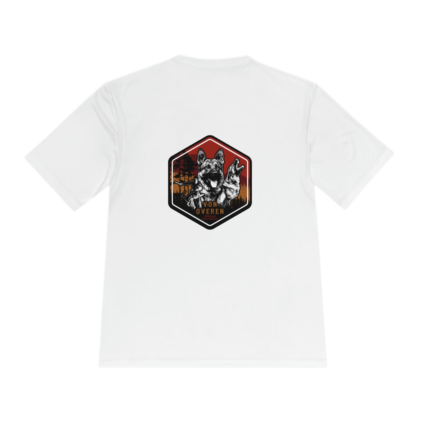 Von Overen German Shepherds Unisex Moisture Wicking Tee