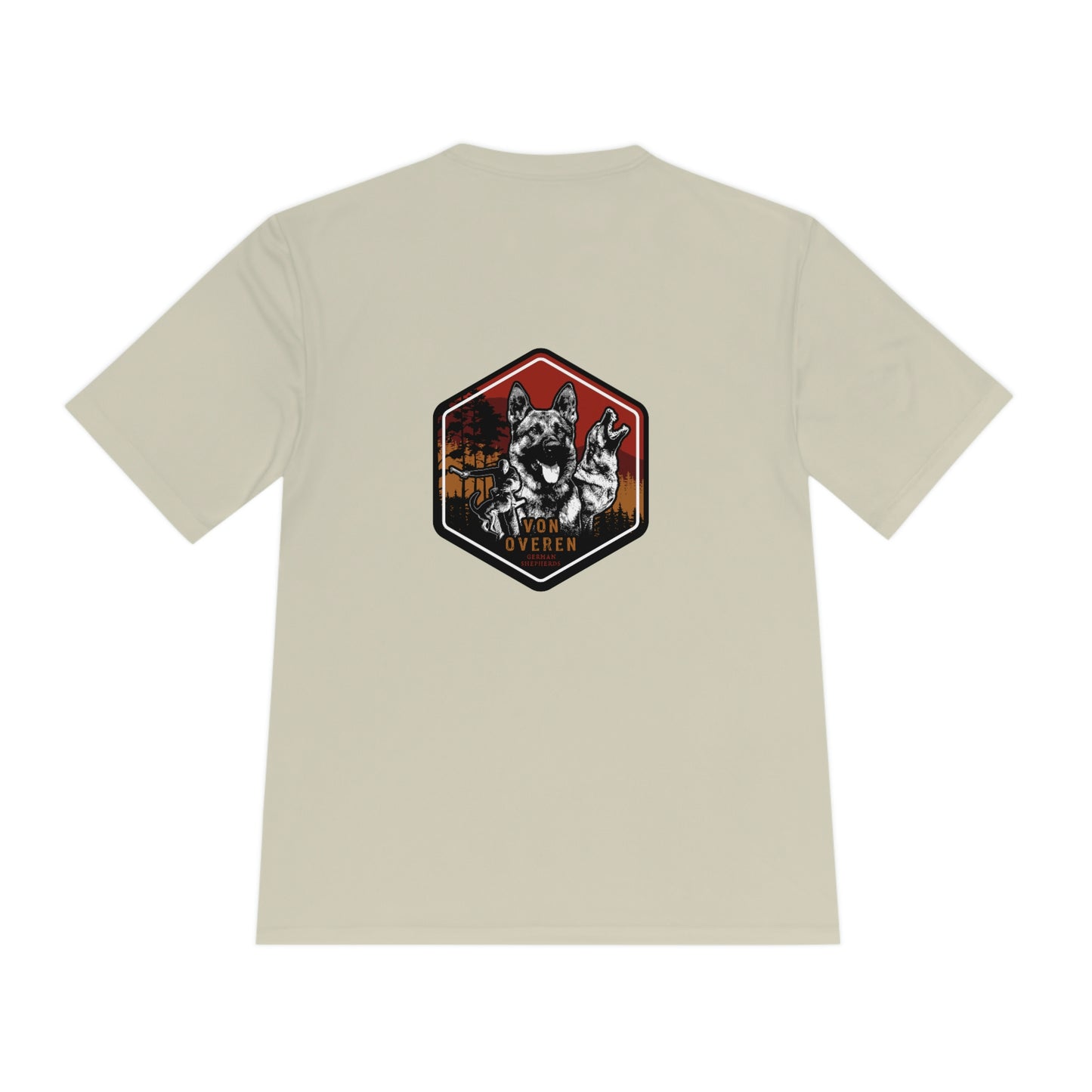 Von Overen German Shepherds Unisex Moisture Wicking Tee