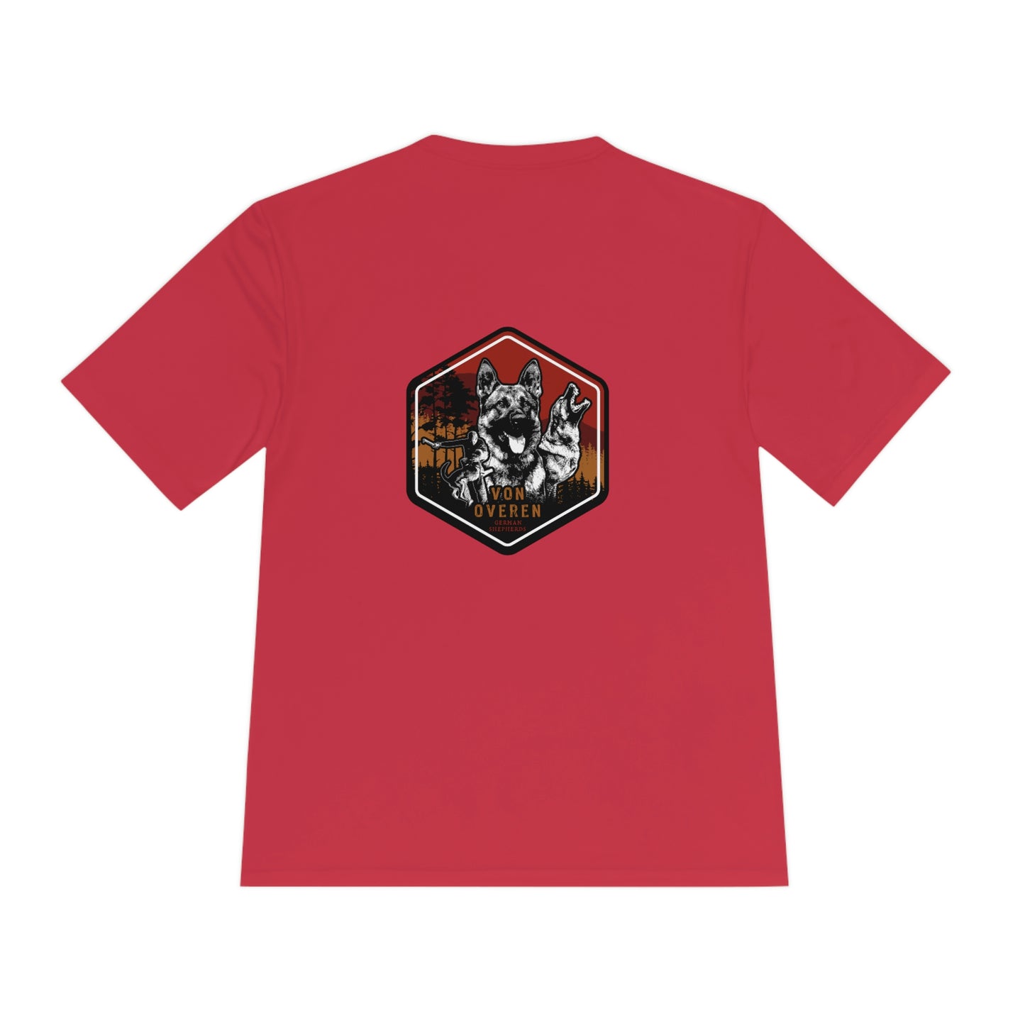 Von Overen German Shepherds Unisex Moisture Wicking Tee