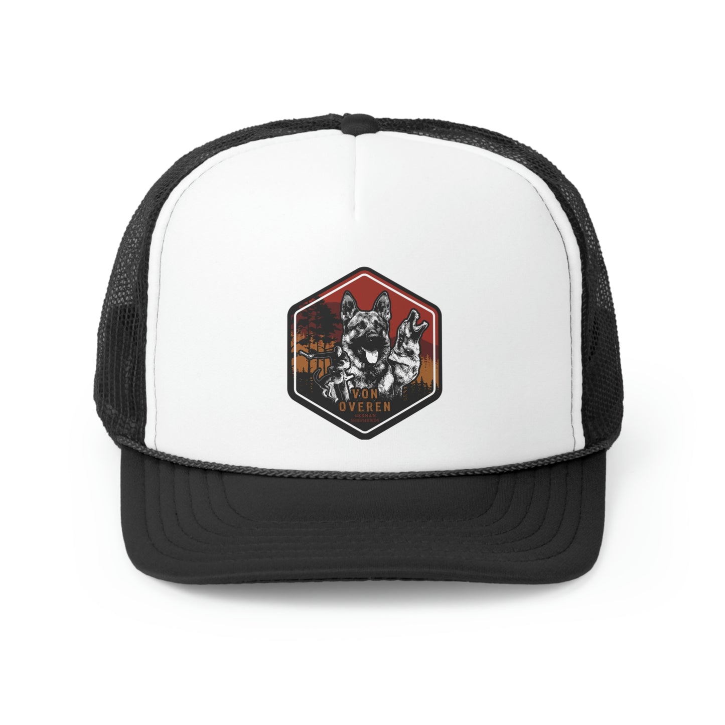 Von Overen German Shepherds Trucker Caps