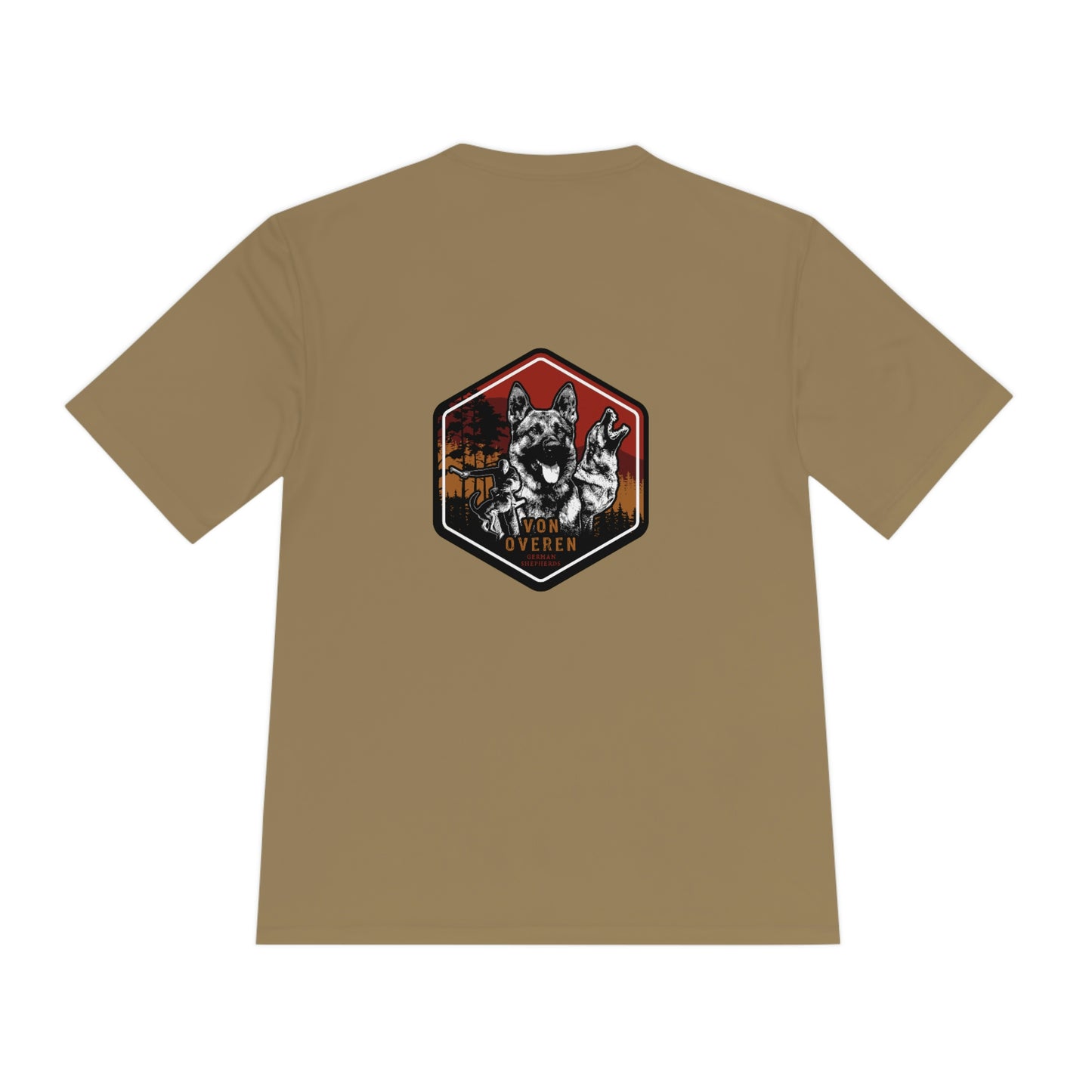 Von Overen German Shepherds Unisex Moisture Wicking Tee