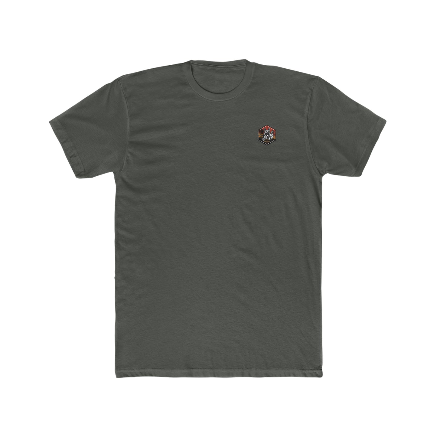 Von Overen German Shepherds Men's Cotton Crew Tee