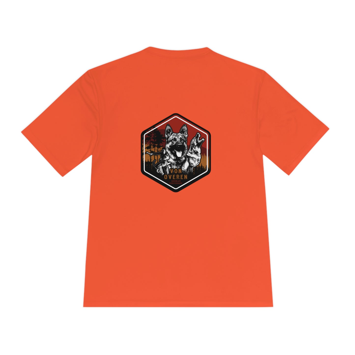 Von Overen German Shepherds Unisex Moisture Wicking Tee